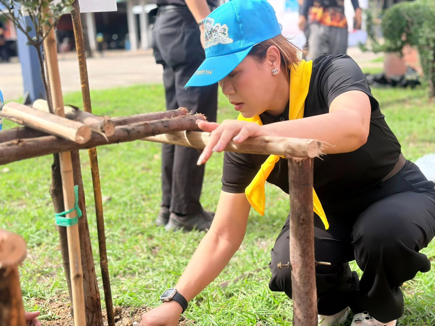 กิจกรรมปลูกต้นไม้ ในโครงการ เฉลิมพระเกียรติวันสำคัญ วันเฉลิมพระชนมพรรษาสมเด็จพระนางเจ้าฯ พระบรมราชินี