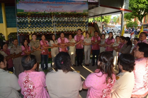 เทศบาลตำบลบางโขมด ร่วมมือกับ กำนัน ผู้ใหญ่บ้าน ตำบลบางโขมด จัดเวทีประชาคมเพื่อความรัก ความสามัคคี และความสมานฉันท์