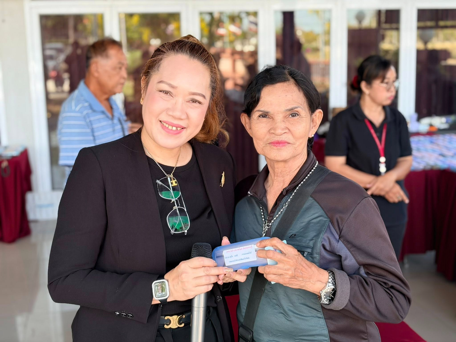 (รับแว่นสายตา) โครงการ "ตรวจคัดกรองความผิดปกติหรือความบกพร่องทางการมองเห็น ผู้สูงอายุ ผู้ด้อยโอกาส และประชาชนกลุ่มเสี่ยง เทศบาลตำบลบางโขมด" ประจำปีฯ 2569